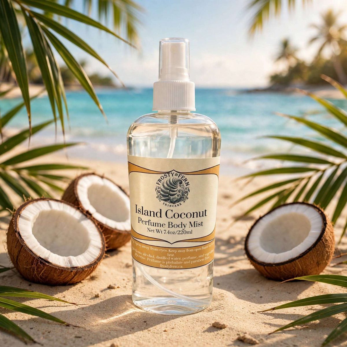 Island Coconut Perfume Body Mist
