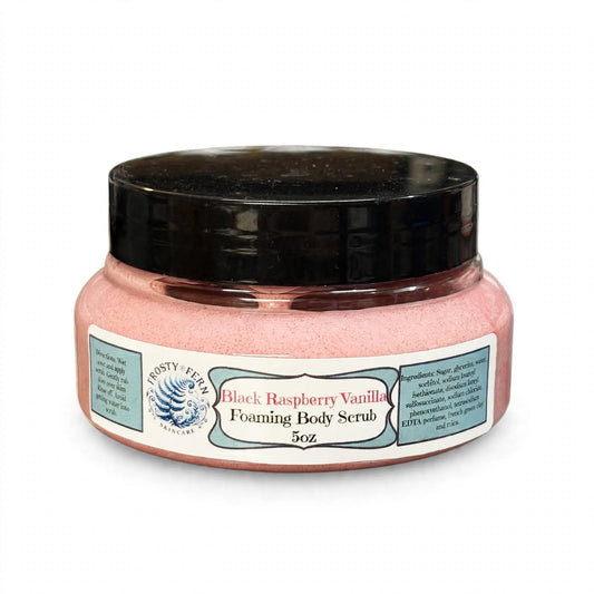 Black Raspberry Vanilla Foaming Body Scrub