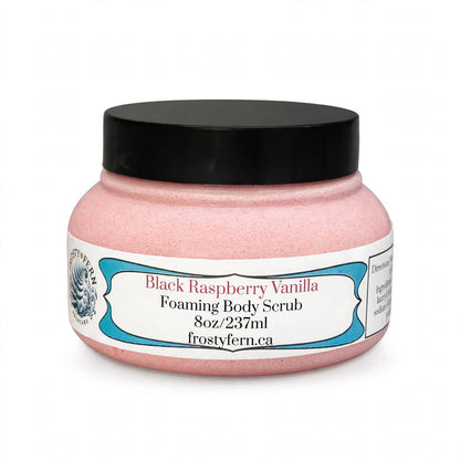 Black Raspberry Vanilla Foaming Body Scrub