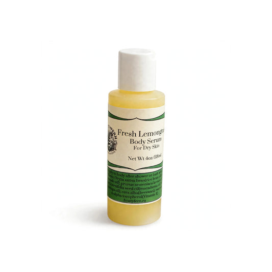 Fresh Lemongrass Body Serum for Dry Skin