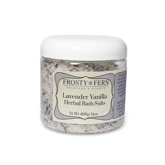 Lavender & Vanilla Herbal Bath Salts