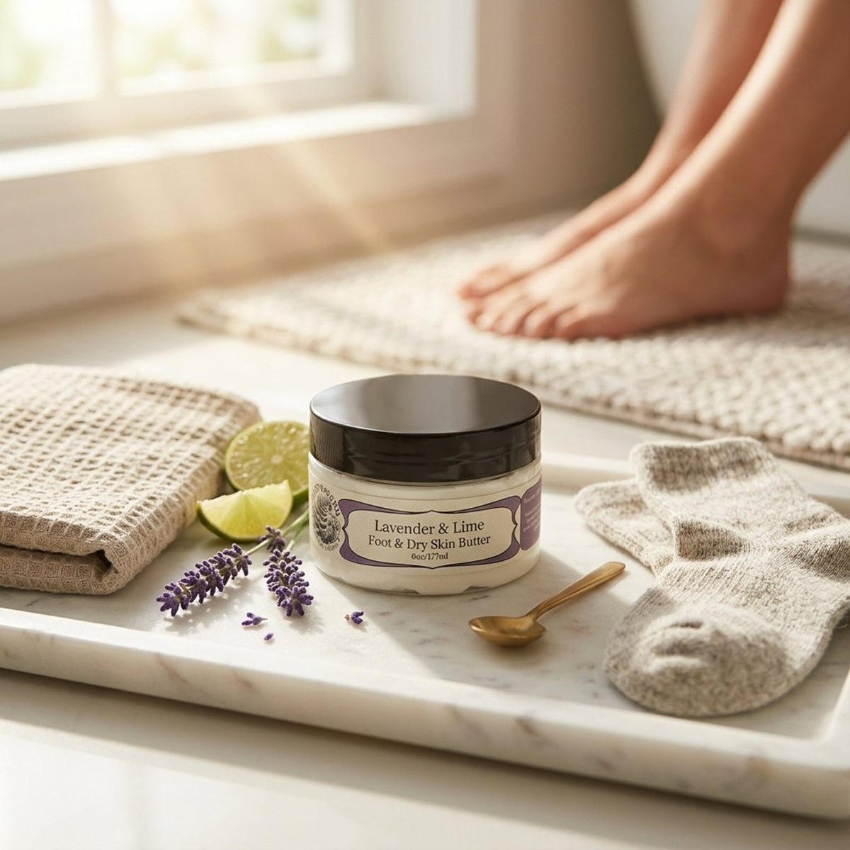 Lavender & Lime Foot & Dry Skin Butter