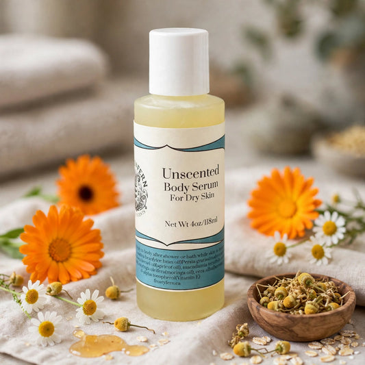 Unscented Body Serum for Sensitive Skin