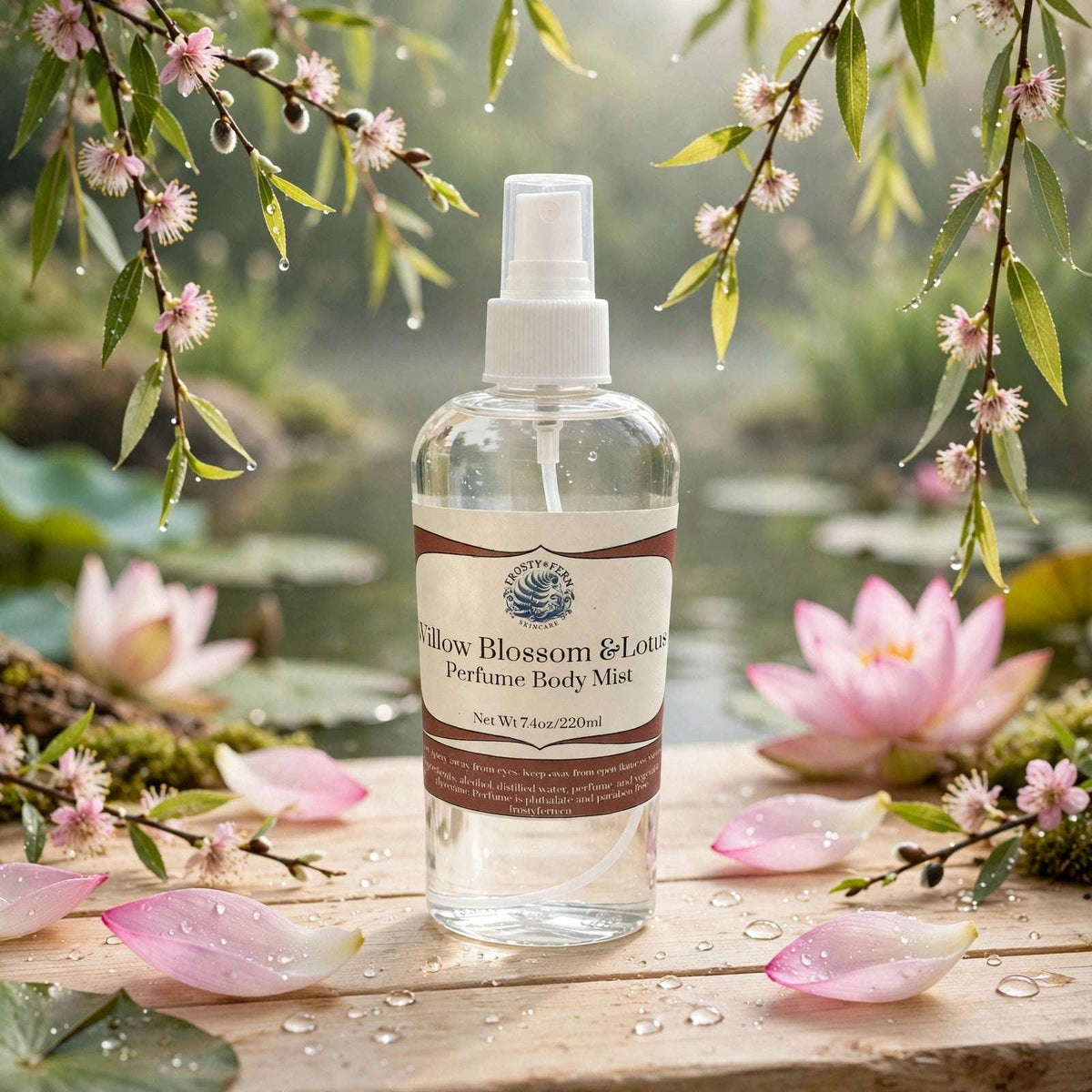 Willow Blossom and Lotus Body Mist